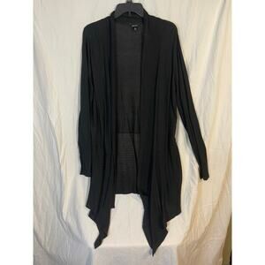 Alyx womens black flowy cardigan